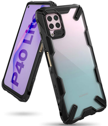 Huawei P40 Lite Back Cover Case | Fusion X - BLACK