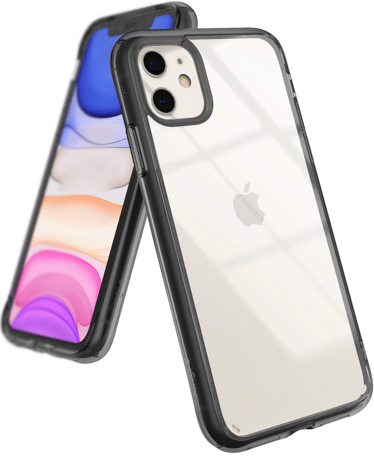 Apple IPhone 11 Back Cover Case Fusion Smoke Black apple-iphone-11-back-cover-case-fusion-smoke-black