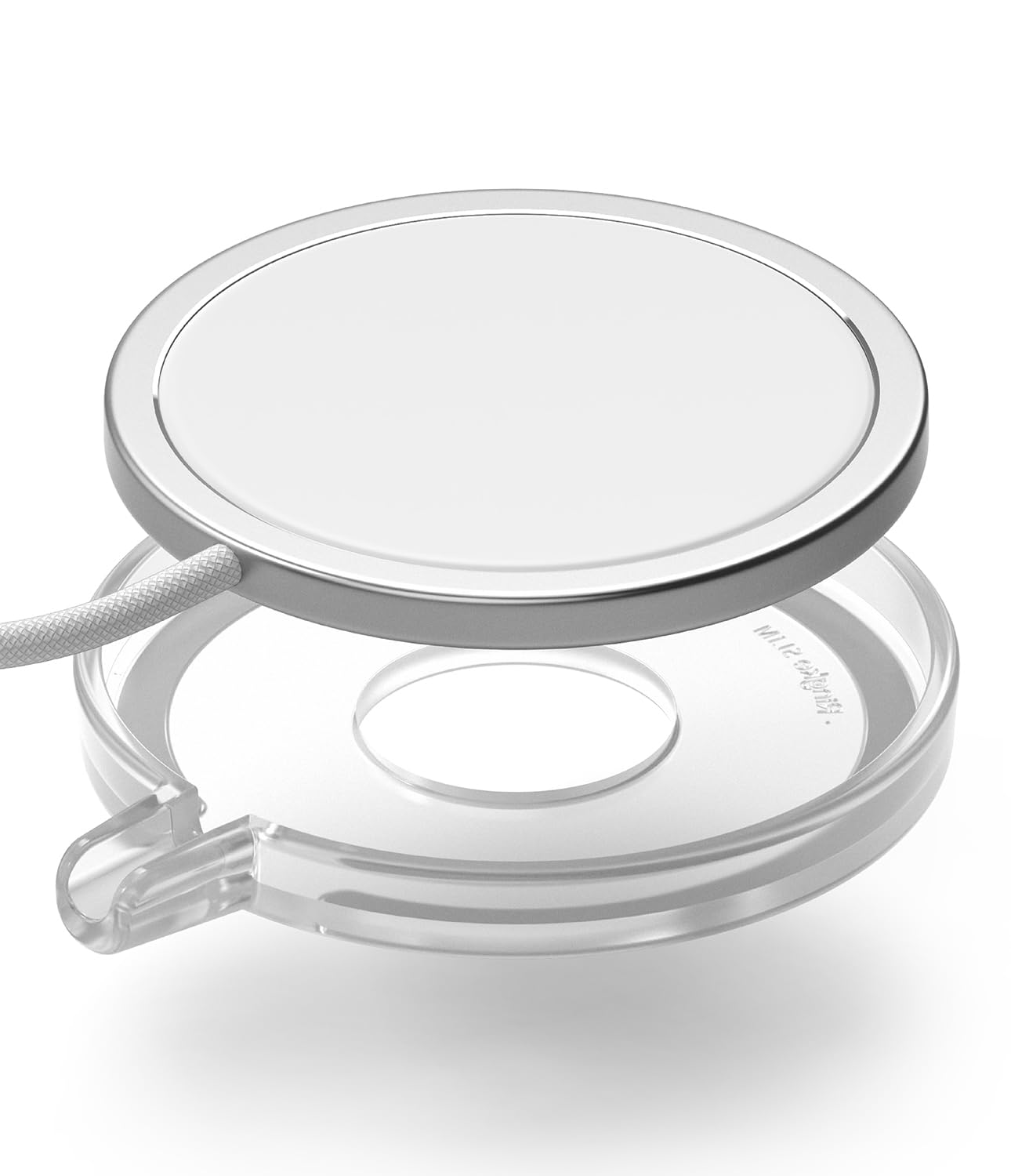 Ringke Magsafe Charger (2024) Case Slim (Charger Pad) - Matte Clear