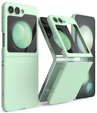 (Refurbished) Samsung Galaxy Z Flip 5  Back Cover case | slim - Mint