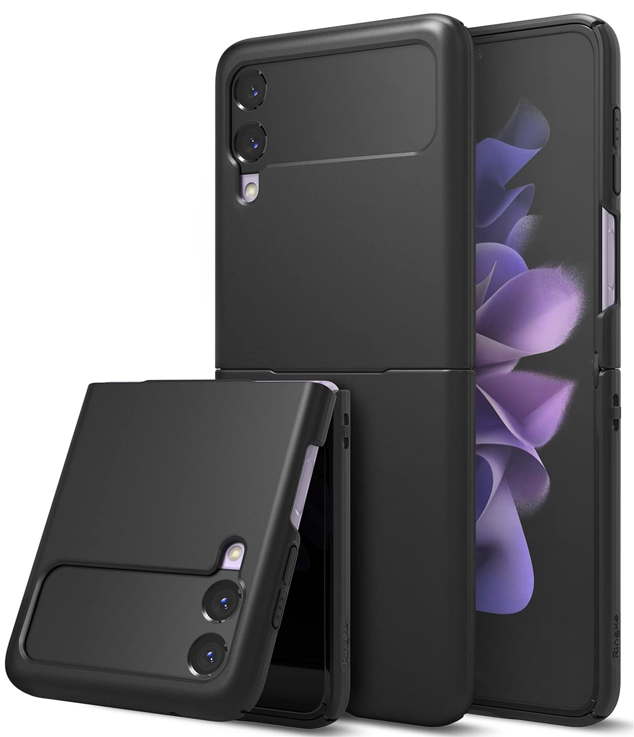 (Refurbished) Samsung Galaxy Z Flip 3 Back Cover Case | Slim - Black