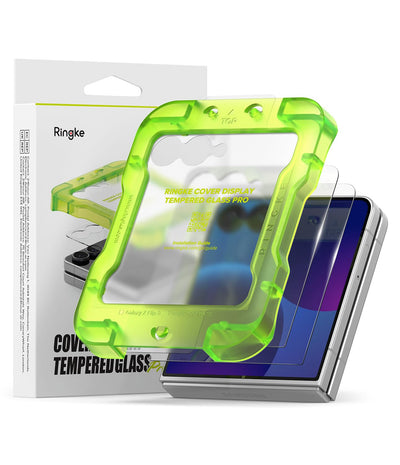 Samsung Galaxy Z Flip 8 Screen protector Guard | Cover Display Pro Tempered Glass [2 Pack]