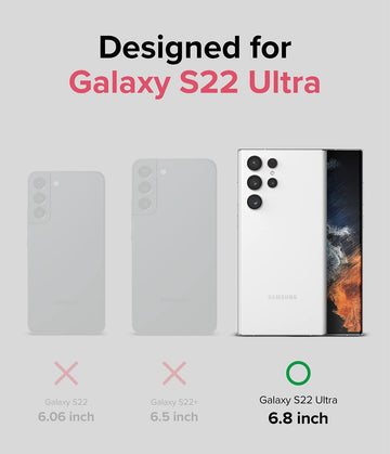 Samsung Galaxy S22 Ultra Back Cover Case | Fusion X - Camo Black