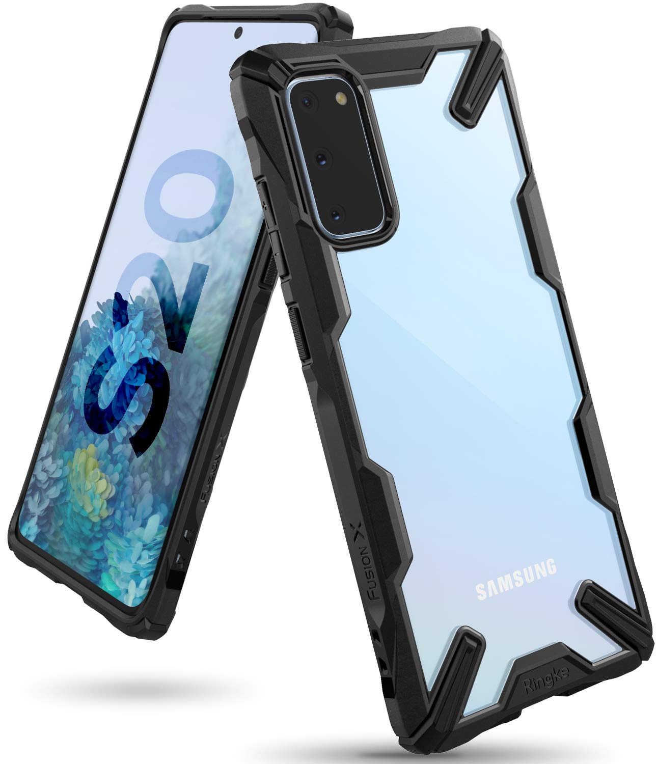 Samsung Galaxy S20 Back Cover Case | Fusion X - Black