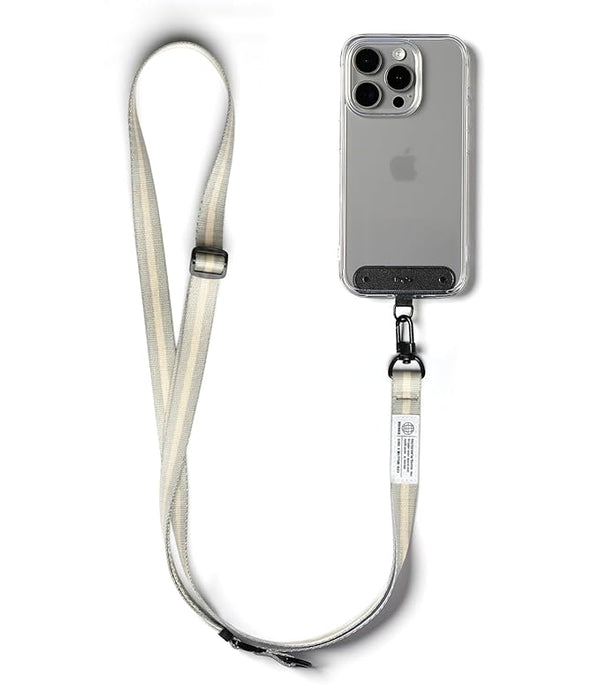 Holder Link Snap Hook Lanyard Crossbody Strap with Tether Tab, Adjustable Anti-Theft Shoulder & Neck Strap for Universal Phone Cases – Leaf Green