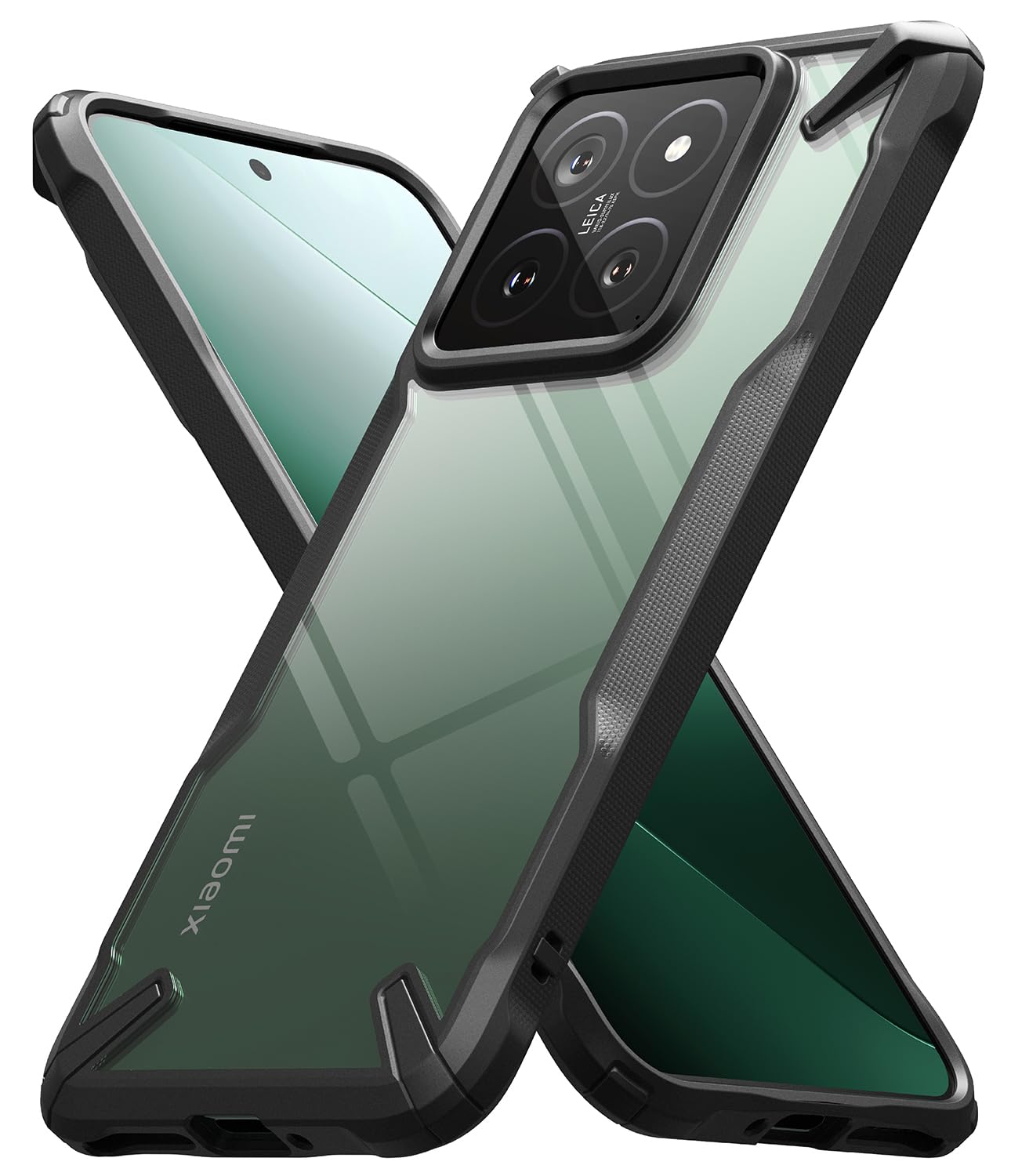 (Refurbrished)  Ringke Xiaomi 14 Back Cover Case Fusion-X  - Black