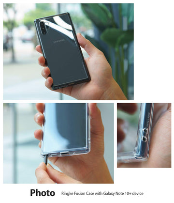 Samsung Galaxy Note 10+/10+ 5G Back Cover Case  Case | Fusion - Smoke Black