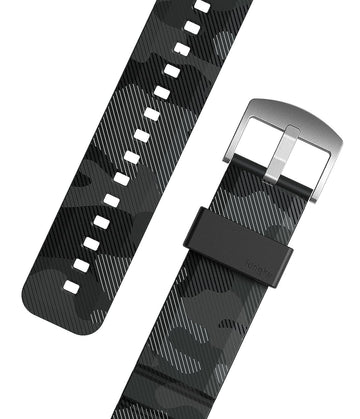 Samsung Galaxy Watch 6 / 6C/5 Pro/ 5 / 4 / 4C/ Watch Lug 20mm Rubber One Bold | Watch Band - Camo