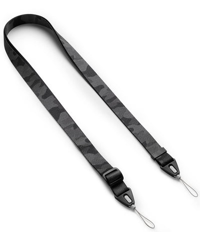 Ringke Universal Neck Crossbody Lanyard String Pattern Strap - Camo Black