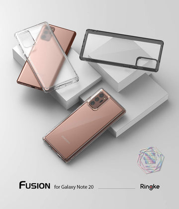 Samsung Galaxy Note 20 Back Cover Case | Fusion - Smoke Black