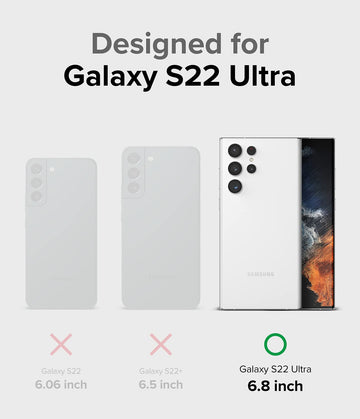 Samsung Galaxy S22 Ultra Back Cover Case | Onyx Design - X