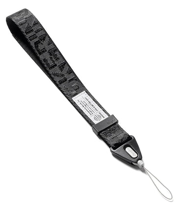 Ringke Multipurpose Adjustable Nylon Phone Wrist Lanyard Hand Strap with Side-Release Buckle - Lettering Black 3