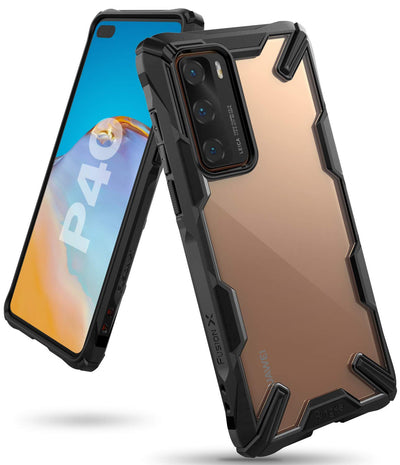 Huawei P40 Back Cover Case | Fusion X - Black