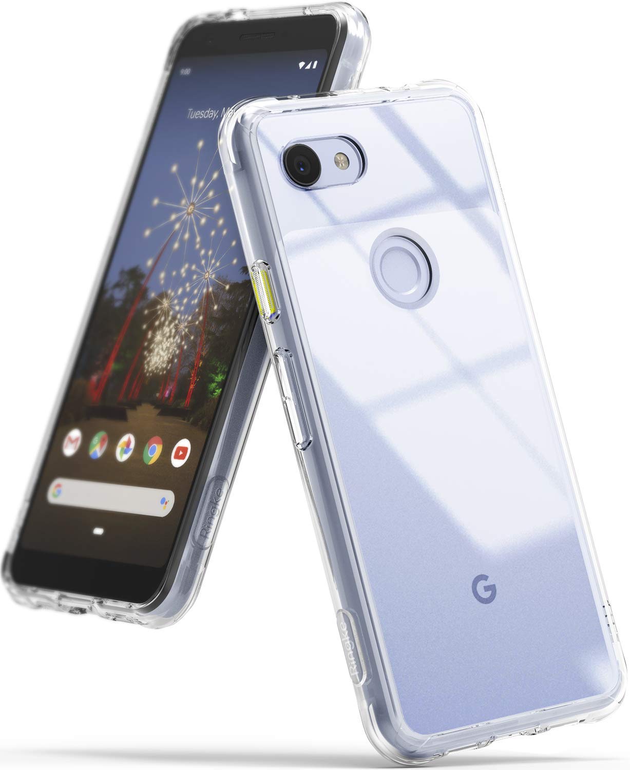 Google Pixel 3a XL Back Cover Case | Fusion - Clear