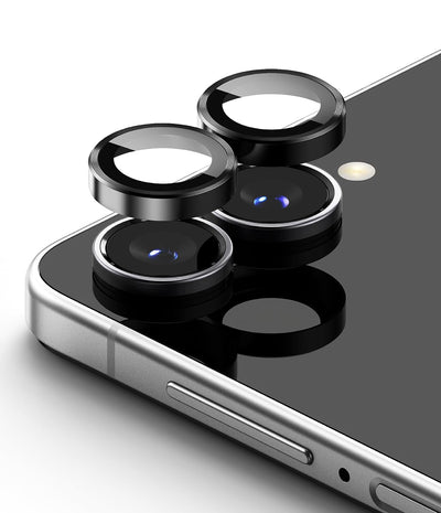 Samsung Galaxy Z Flip 8 Camera Lens Frame Glass - Black [ 2 Pack ]