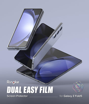 Galaxy Z Fold 5 Screen Protector Guard | DUAL EASY FILM - 1 Pack
