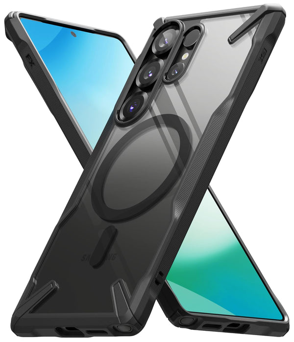 Samsung Galaxy S25 Ultra Back Cover case | Fusion X Magnetic - Matte Black