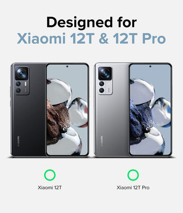 Xiaomi 12T / Xiaomi 12T Pro Back Cover Case | Fusion X  - Black