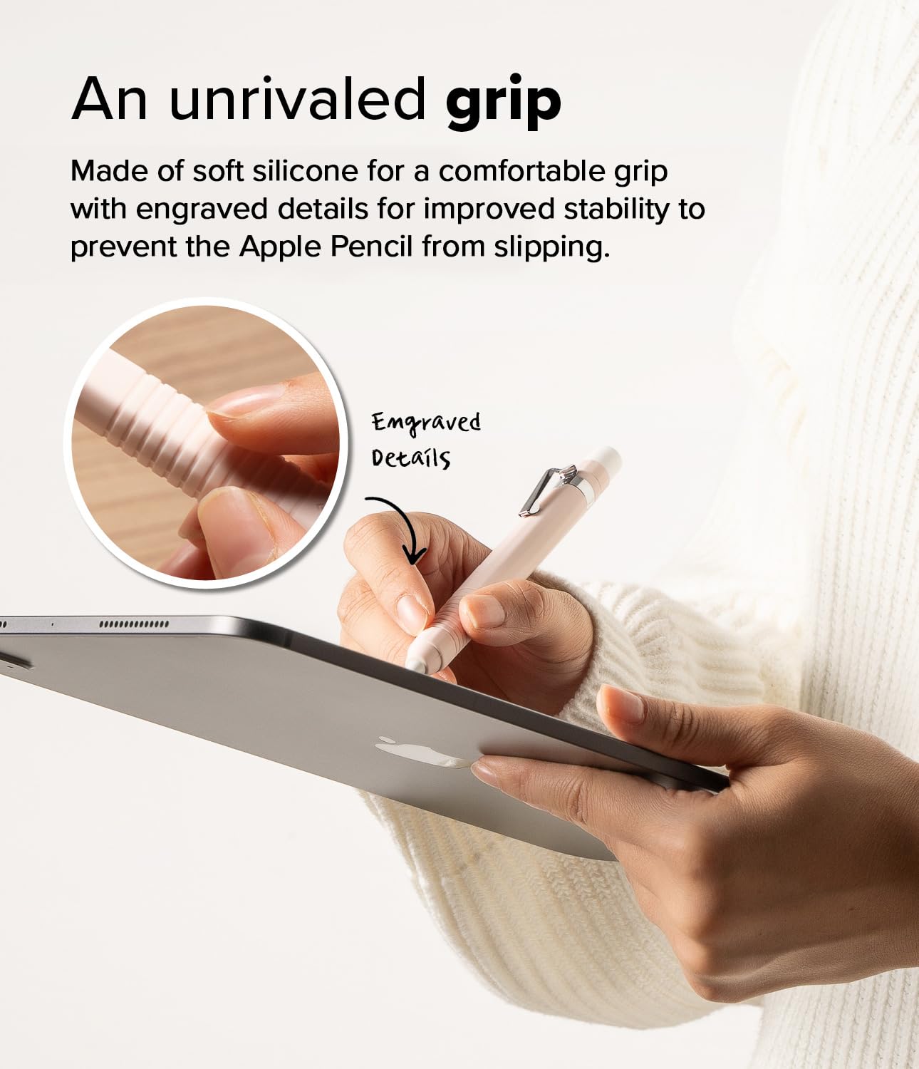 Apple Pencil Pro / Apple Pencil 2nd Generation Case, Silicone Drafting