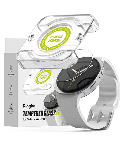 Samsung Galaxy Watch 8 40mm Screen Protector Tempered Glass Pro - [2 Pack]