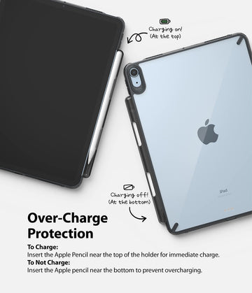 iPad Air 5 / iPad Air 4 10.9" Back Cover Case | Fusion - Smoke Black