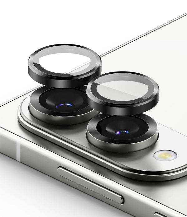 Samsung Galaxy S25 Edge Camera Lens Frame Glass - Black
