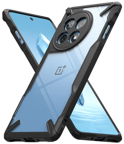 (Refurbished)OnePlus 12R 5G Back Cover Case | Fusion -X - Black