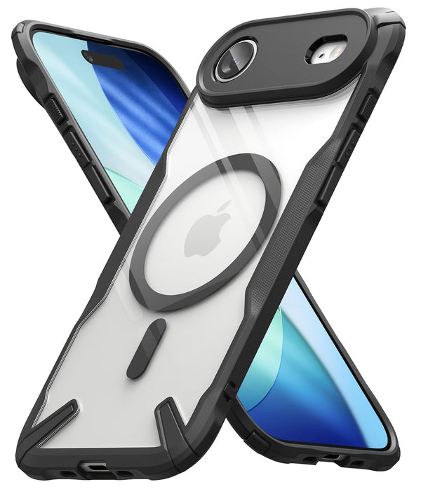 iPhone 17 Air Back Cover case | Fusion X Magnetic - Black