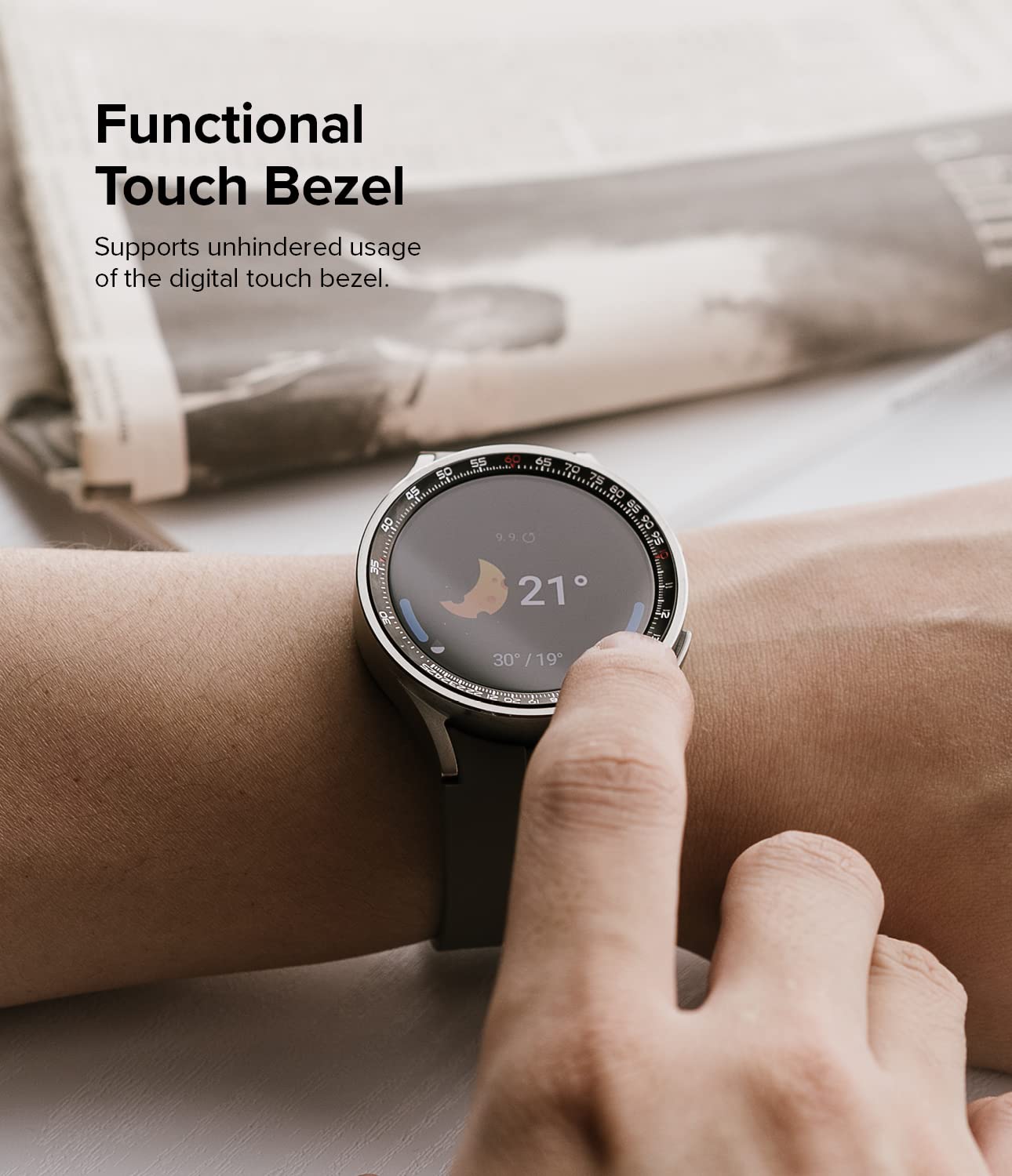 Galaxy watch active 2 clearance bezel