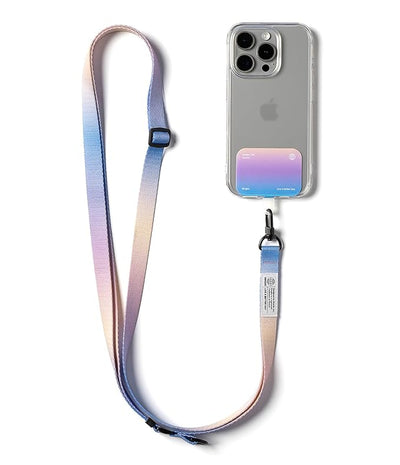 Ringke Holder Link Snap Hook Lanyard Strap [Crossbody Strap + Tether Tab] - Aurora
