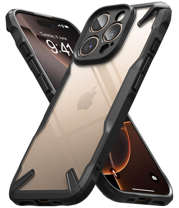 iPhone 16 Pro Max Back Cover Case | Fusion X - Black
