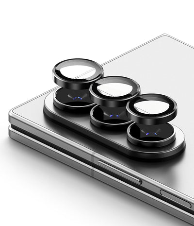 Samsung Galaxy Z Fold 8 Ultra Camera Lens Frame Glass  - Black [2 Pack]