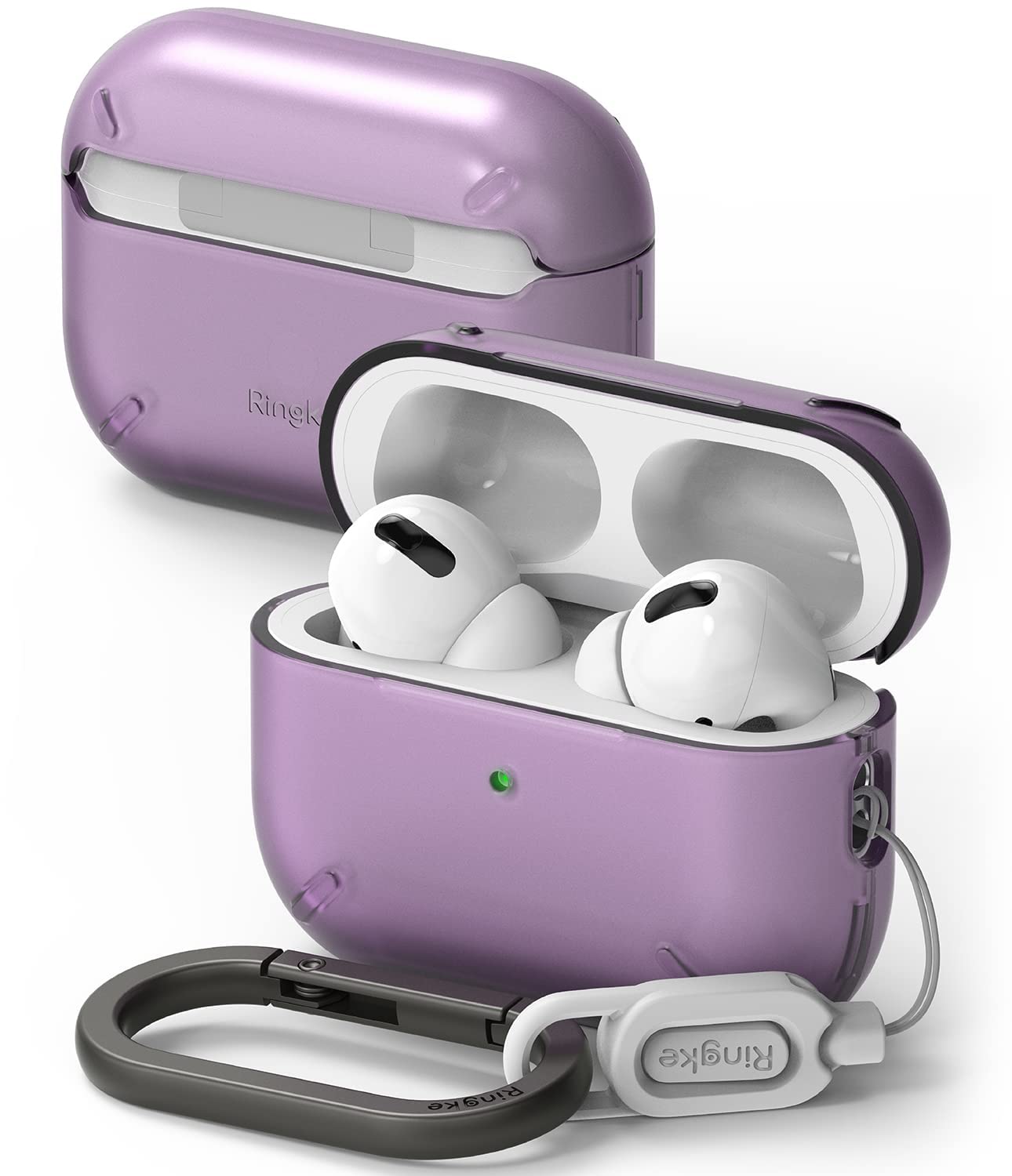 AirPods Pro 2 Case 2nd Generation (2022) Pouch | Layered Case - Clear Purple