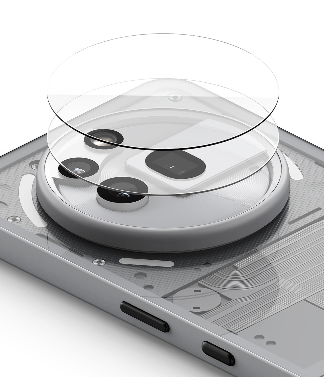 Nothing Phone 3a Pro Hard Tempered Glass Camera Lens Screen Protector