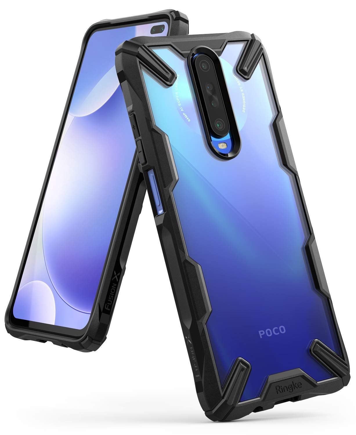 Xiaomi K30 / K30 5G / Poco X2 Back Cover Case | Fusion X - Black