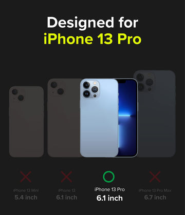 iPhone 13 Pro Back Cover Case | Fusion X - Camo Black