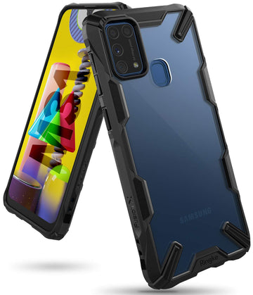 Samsung Galaxy M31/ M30S Back Cover Case | Fusion X - Black