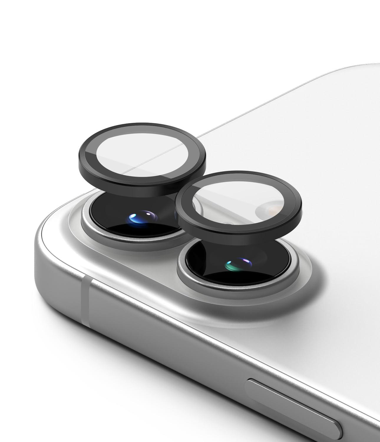 iPhone 16 iPhone 16 Plus Camera Lens Protector | Glass - Black