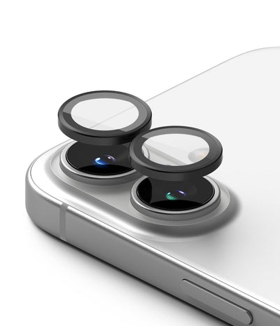 iPhone 16 iPhone 16 Plus Camera Lens Protector | Glass - Black