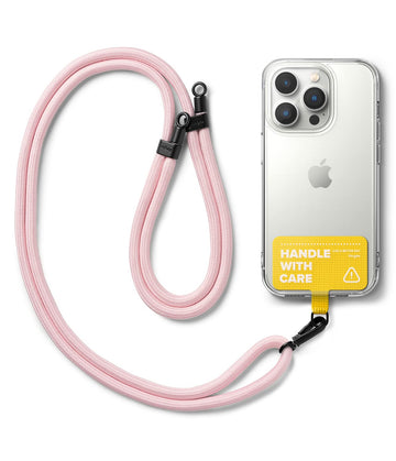 Ringke Holder Link Strap with Yellow | Tarpaulin Tag - Pink