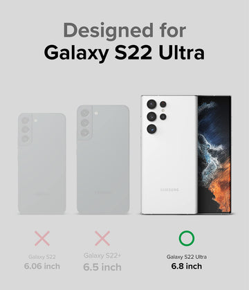 Samsung Galaxy S22 Ultra Back Cover Case | Onyx - Dark Gray