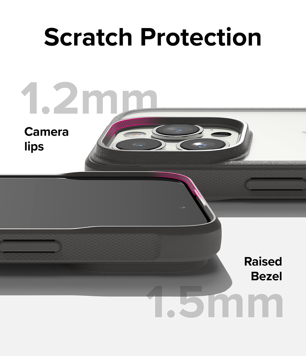 3 Pack Camera Lens Protector for iPhone 15 Pro Max/iPhone 15 Pro, Zinc  Alloy One Piece Camera Cover, [Updated Version], Full Coverage Protection