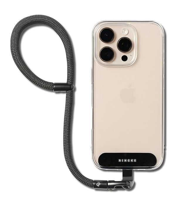 Holder Link Flow Adjustable Hand P-Type Strap with Patch - Calm Black