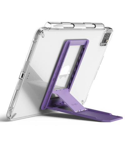 Ringke Outstanding Multi-Angle Adhesive, Spring-Action with Non-Slip Pad Stand - Deep Purple