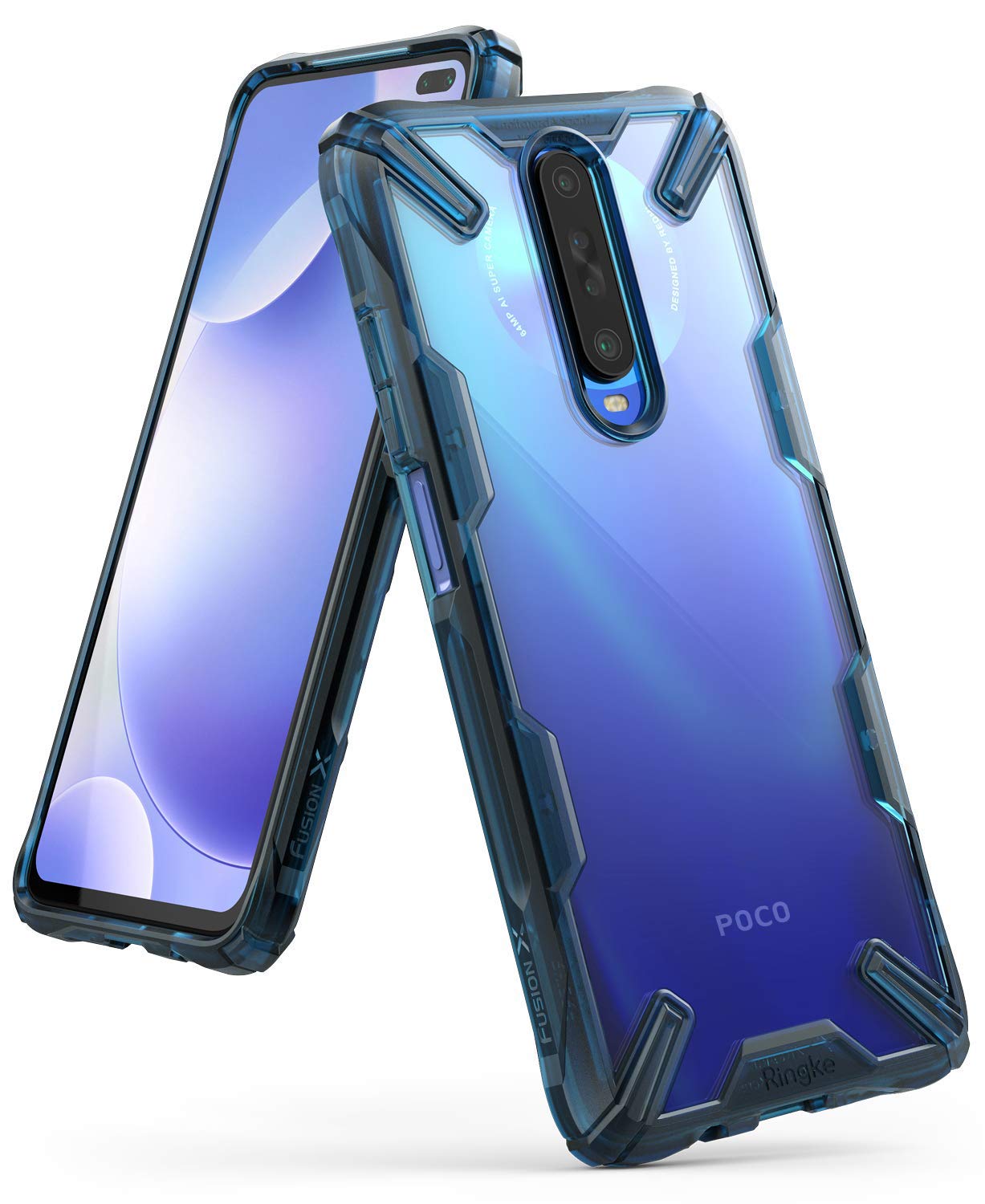 (Refurbished) Xiaomi K30 / K30 5G / Poco X2 Back Cover Case | Fusion X - Space Blue