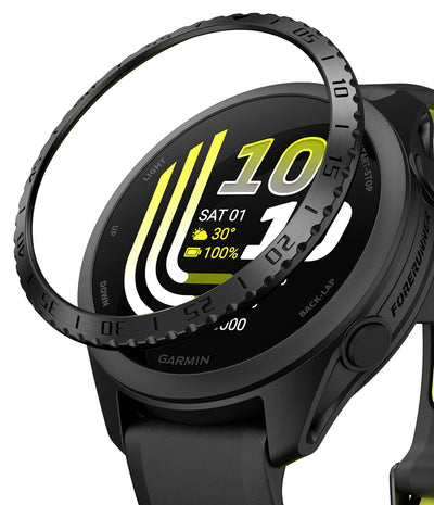 Bezel Styling For Garmin Forerunner 165/170 / 70-21 (ST) Black