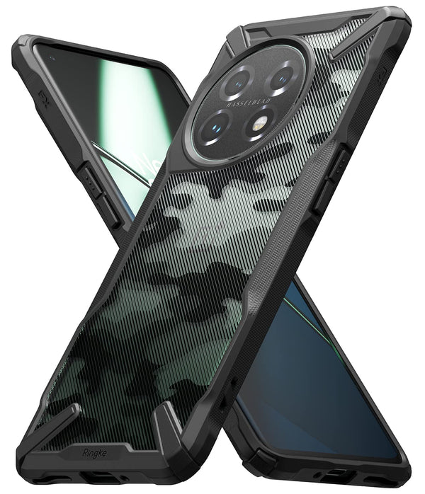 (Refurbished) OnePlus 11 5G Back Cover Case Fusion-X - Camo Black