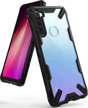 Redmi Note 8 Back Cover Case | Fusion X - Black