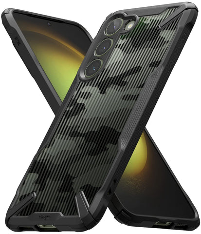 (Refurbished) Samsung Galaxy S23 Plus 5G Back Cover Case | Fusion X - Camo Black