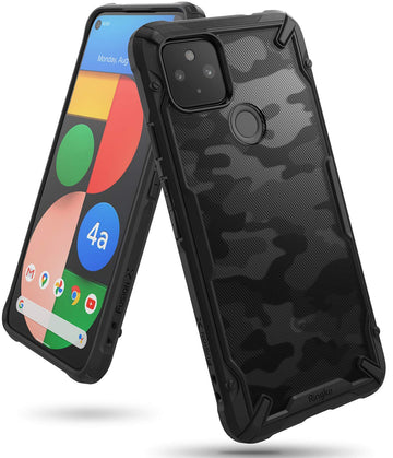 Google Pixel 4a 5G Back Cover Case | Fusion X - Design - Camo Black